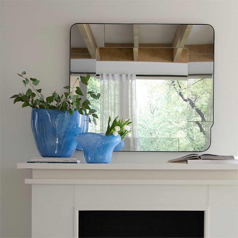J&D Designs Co Puddle Vase in Blue