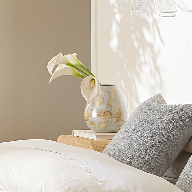 J&D Designs Co Pura Vase in Blue