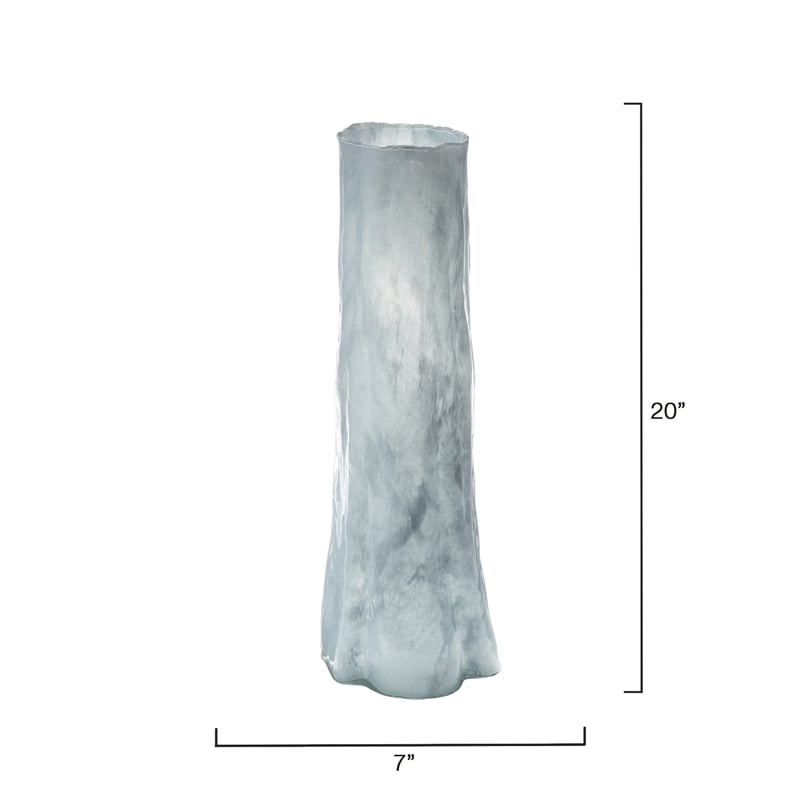 J&D Designs Co Large Sequoia Vase in Blue