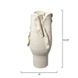 J&D Designs Co Severed Tall Vessel in White