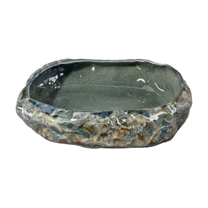 J&D Designs Co Unearthed Round Bowl in Gray