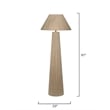 J&D Designs Co Tension Floor Lamp in White