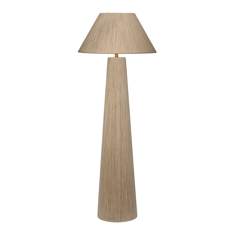 J&D Designs Co Tension Floor Lamp in White
