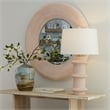 J&D Designs Co Trousdale Table Lamp in Cream