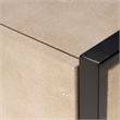 J&D Designs Cassius Console Table in Taupe
