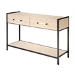 J&D Designs Cassius Console Table in Taupe
