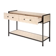J&D Designs Cassius Console Table in Taupe