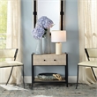 J&D Designs Cassius Side Table in Taupe