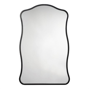 J&D Designs Aurora Wall Mirror in Black