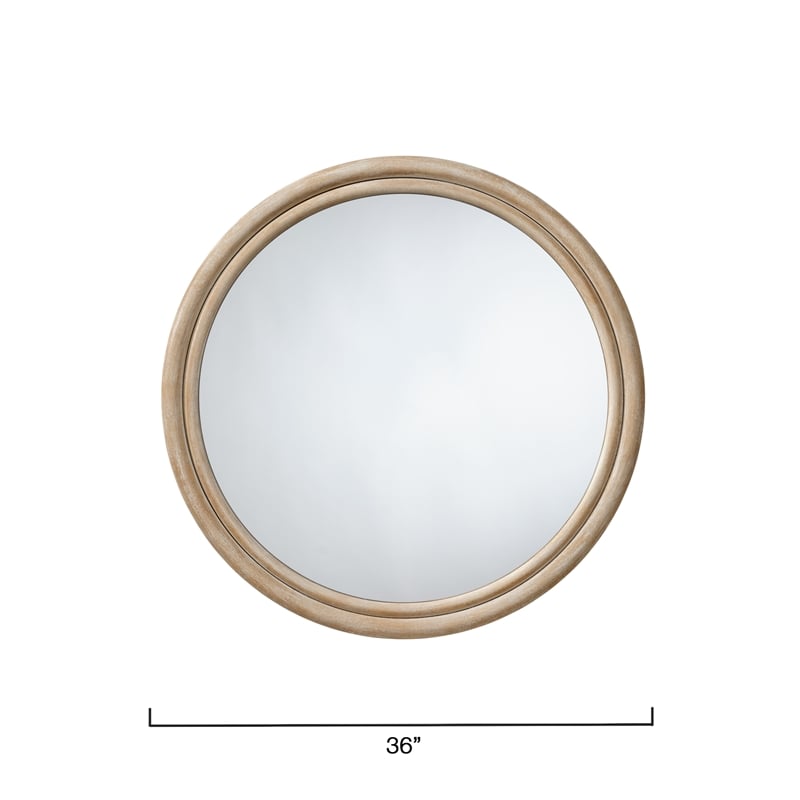 J&D Designs Riley Mirror in Natural