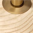 J&D Designs Timber Table Lamp in Natural