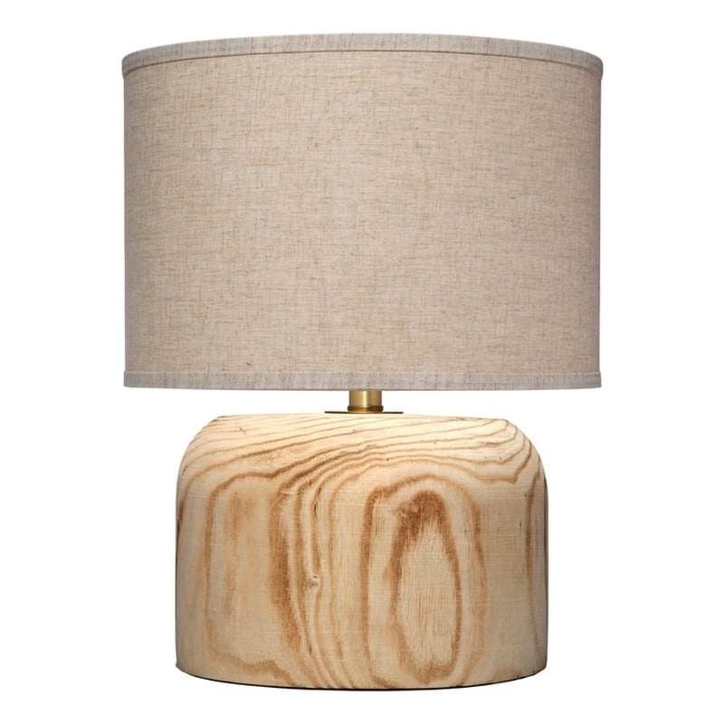 J&D Designs Timber Table Lamp in Natural