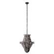 J&D Designs Co Imperial 1-Light Glass and Metal Pendant