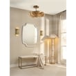 J&D Designs Co Seychelles 2-Light Rattan Floor Lamp in Natural Beige