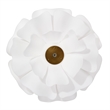 J&D Designs Co Zinnia 4-Light Acrylic Chandelier Large in White