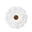 J&D Designs Co Zinnia 4-Light Acrylic Chandelier Small in White