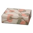 J&D Designs Co Persimmon Decorative Lacquered Paper Box in Orange