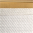 J&D Designs Co Riley Linen Fabric 1-Light Wall Sconce in White