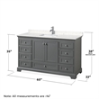 Wyndham Collection Deborah 60