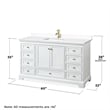 Wyndham Collection Deborah 60