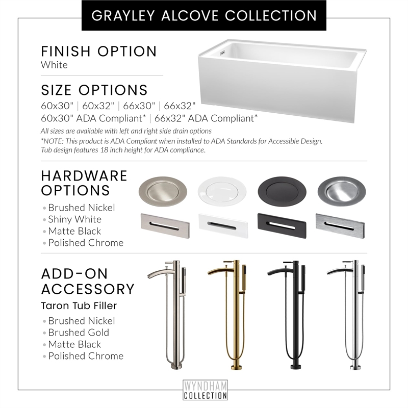 Wyndham Collection Grayley 60x30