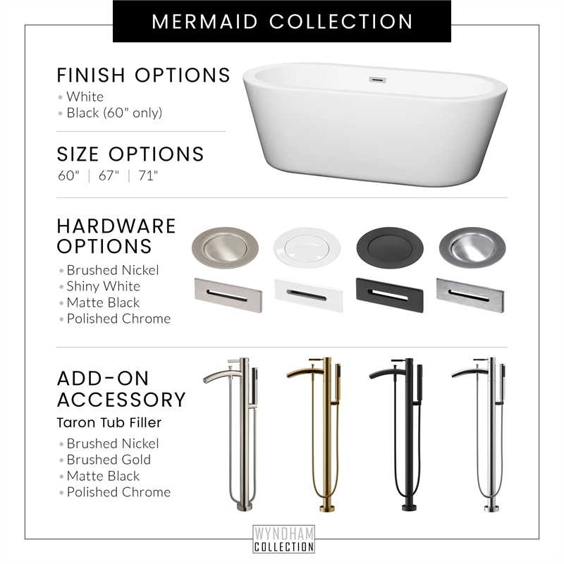 Wyndham Collection Mermaid 71