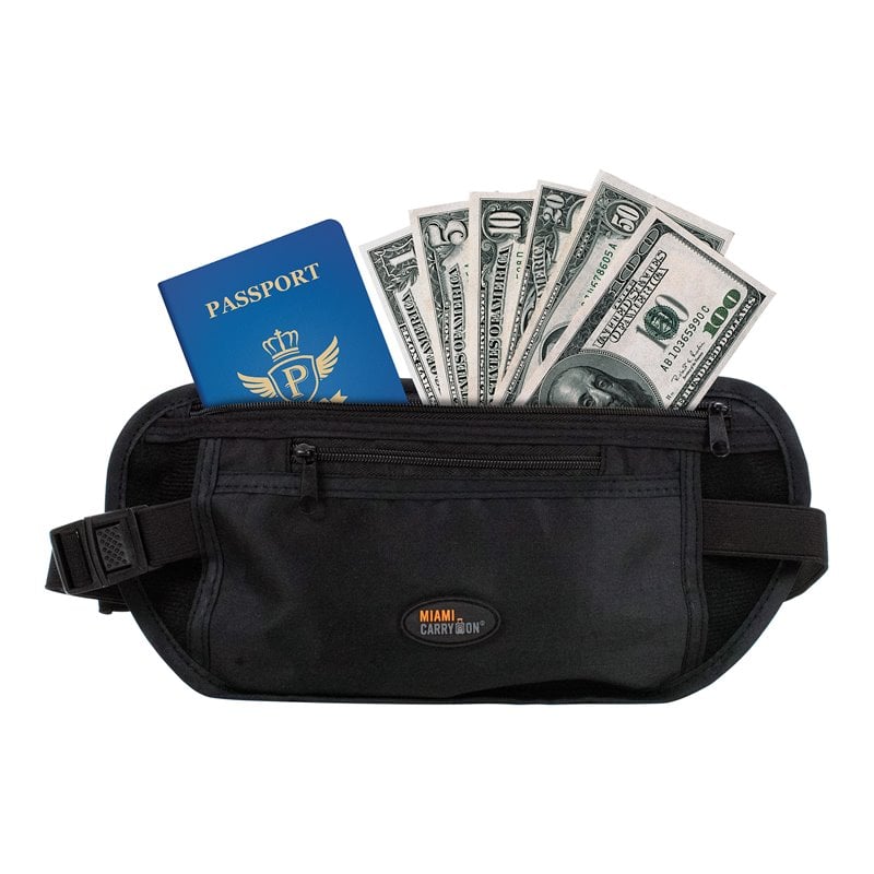  Travel Security Money Belt with Hidden Money Pocket
