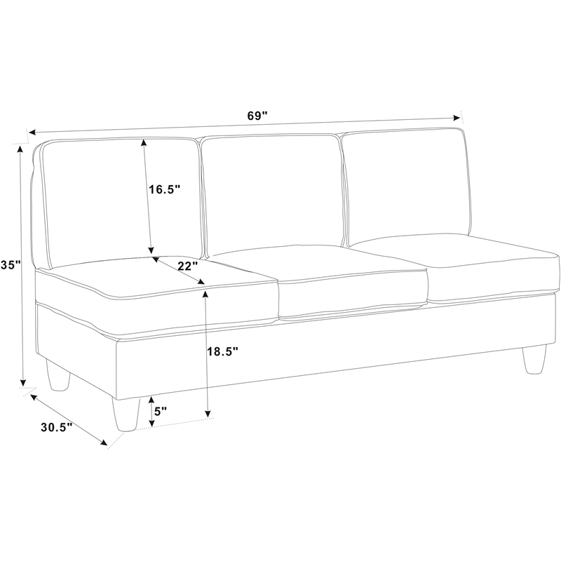 Partner Furniture Polyester Fabric 69