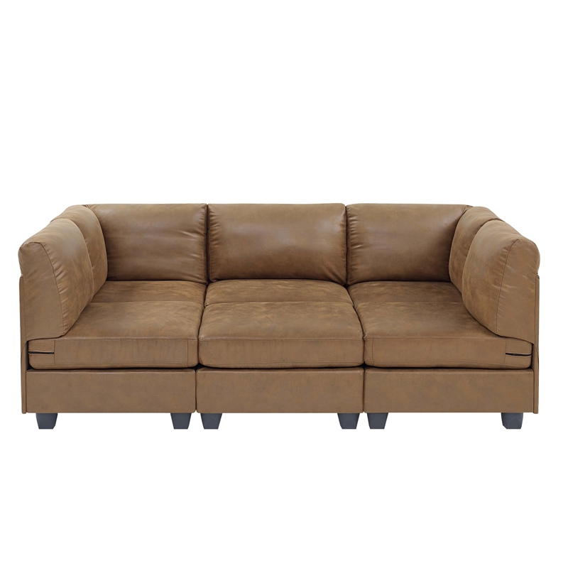 Partner Furniture Faux Leather 90