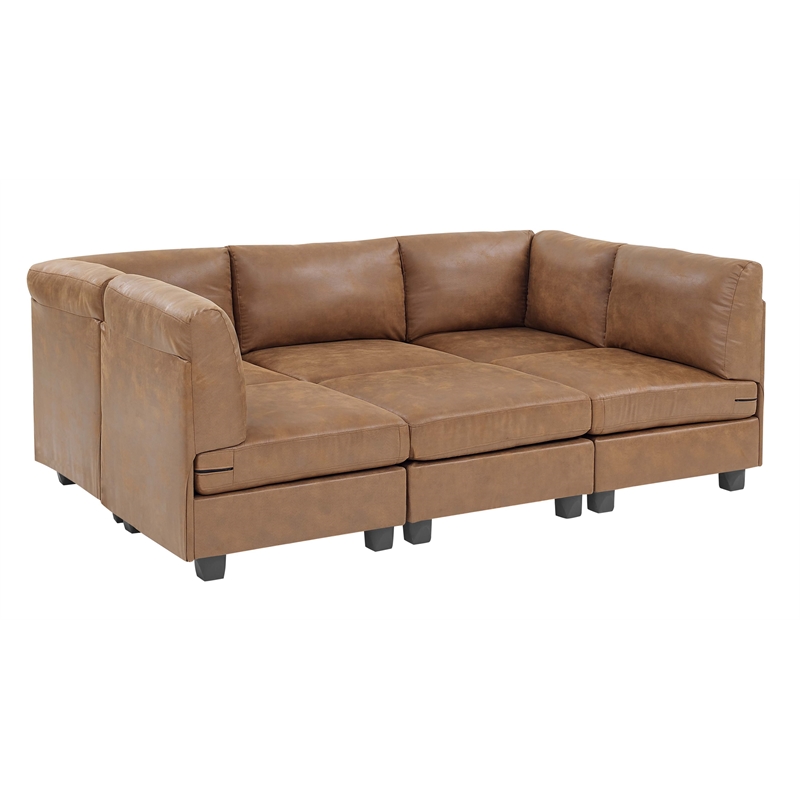 Partner Furniture Faux Leather 90