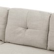 Partner Furniture Barrientez 85''Linen Blend Fabric Upholstered Sleeper Sofa