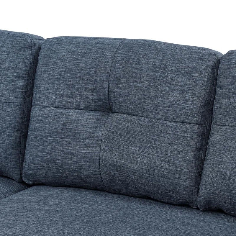Partner Furniture Barrientez 85''Linen Blend Fabric Upholstered Sleeper Sofa