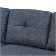 Partner Furniture Barrientez 85''Linen Blend Fabric Upholstered Sleeper Sofa
