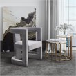 Ada Grey Velvet Chair