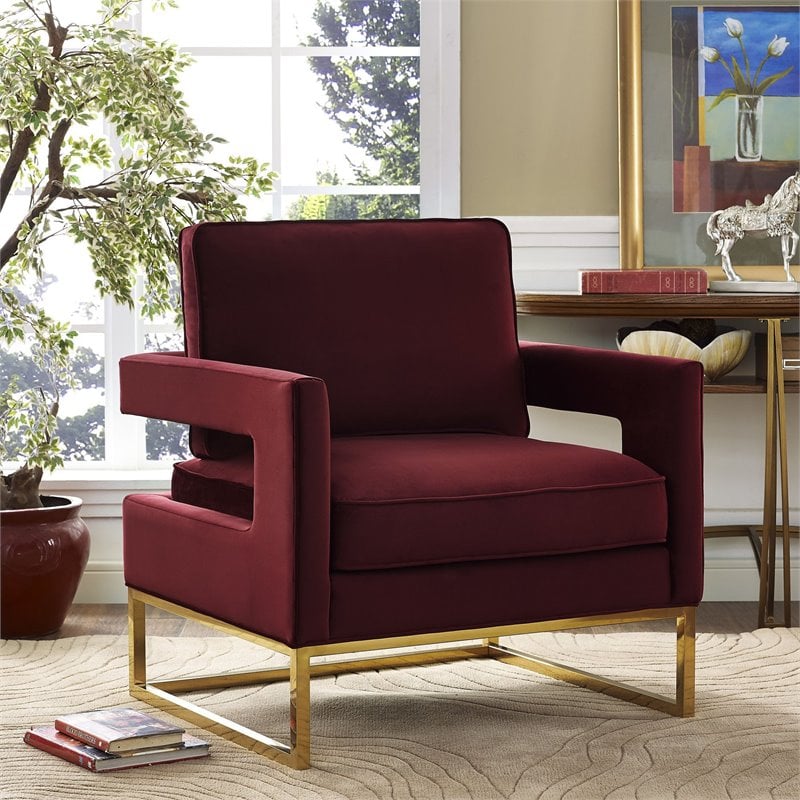 Tov furniture deals avery velvet chair