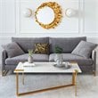 Butterfly Gold Iron Mirror