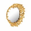 Butterfly Gold Iron Mirror