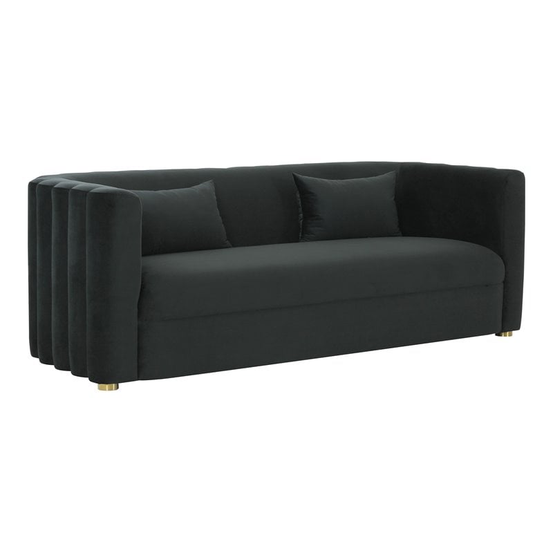 Callie Cream Velvet Sofa