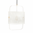 TOV Furniture Klaus White Iron Metal Pendant