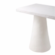 TOV Furniture Dayana Plaster Concrete Desk