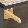 TOV Furniture Sierra Noir Black Wooden Media Console