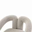 TOV Furniture Jenn Speckled Gray Boucle Accent Chair