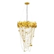 Butterfly Iron Gold Chandelier