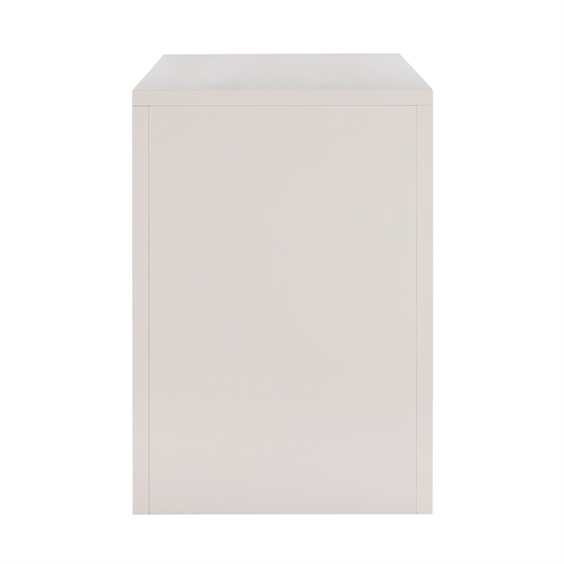 TOV Furniture Suzie Cream & Rattan Desk