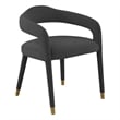 TOV Furniture Lucia Black Velvet Dining Chair