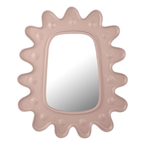 tov furniture genesis wall mirror in sand brown