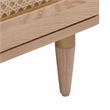 TOV Furniture Carmen Cane Wooden Nightstand