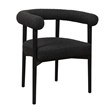 Spara Black Boucle Dining Chair