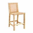 Amara Natural Rattan Veneer Counter Stool