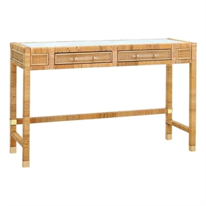 Amara Natural Rattan Desk